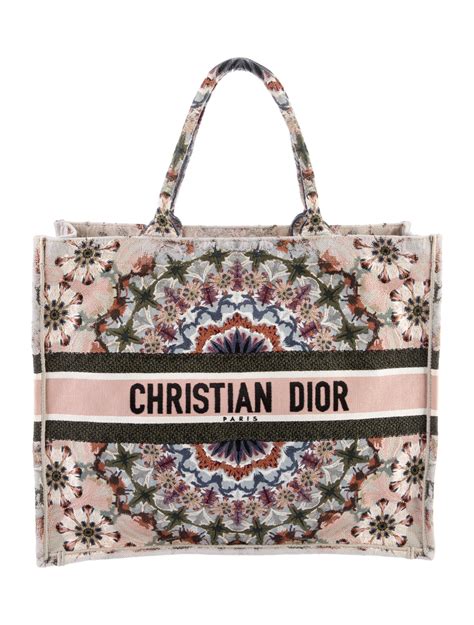 christian dior book tote kaleidiorscopic bag pink|christian dior book tote pink.